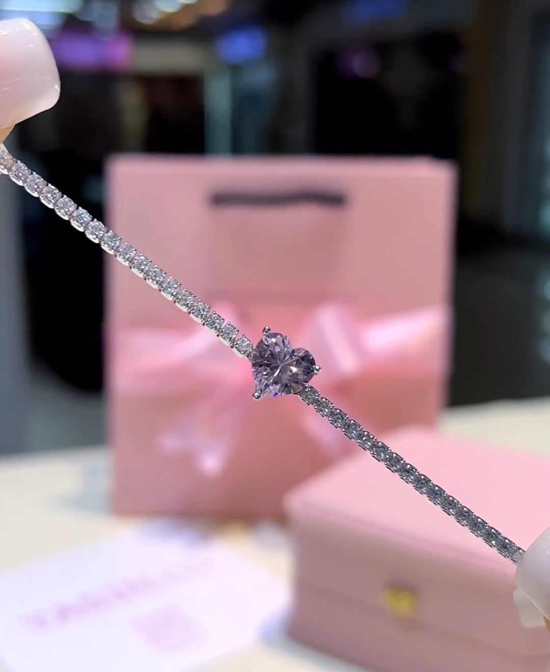 Purple Heart Unique Bracelet