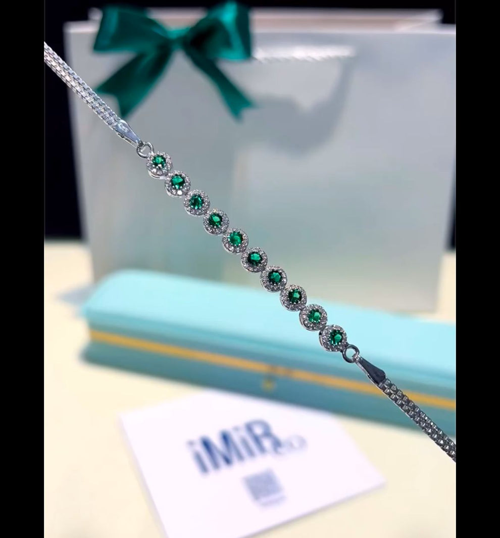 Green unique Bracelet