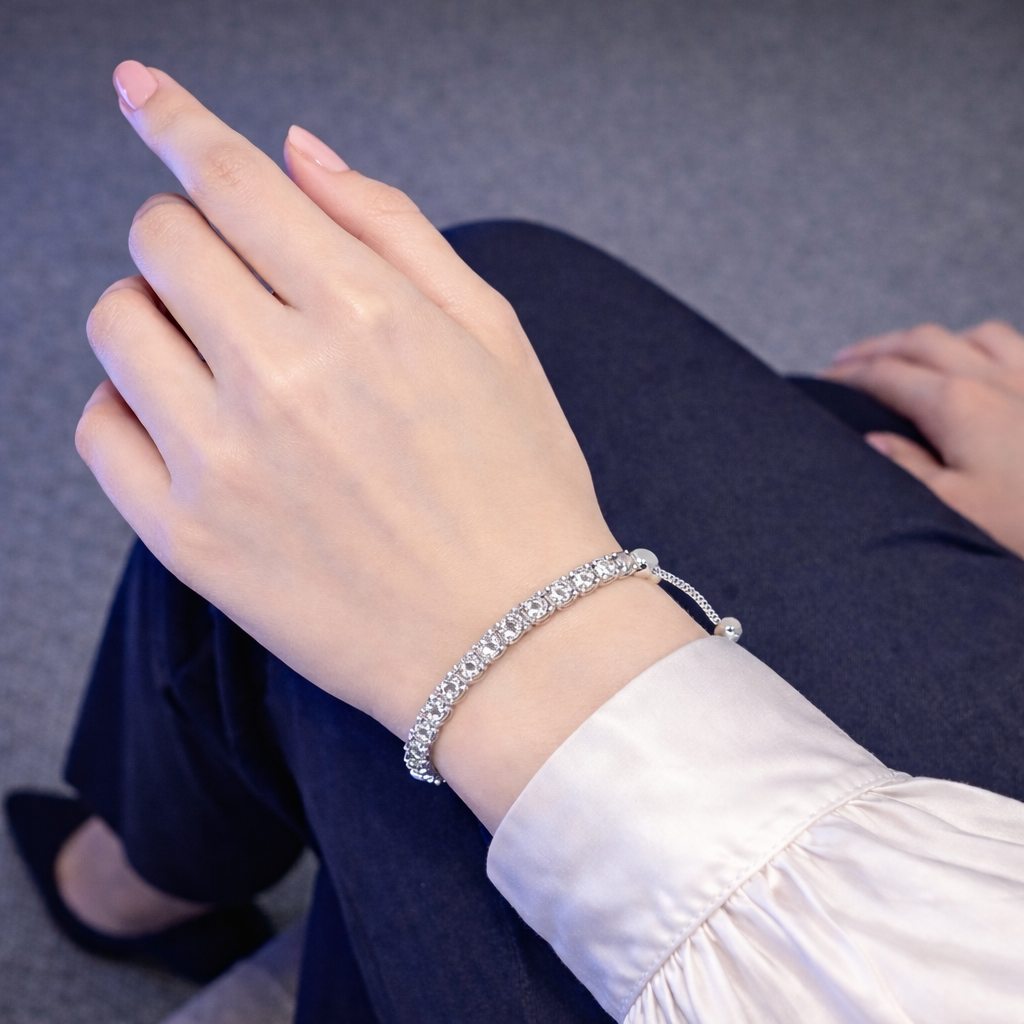 Ladies Bracelet Zircon Stone Adjustable