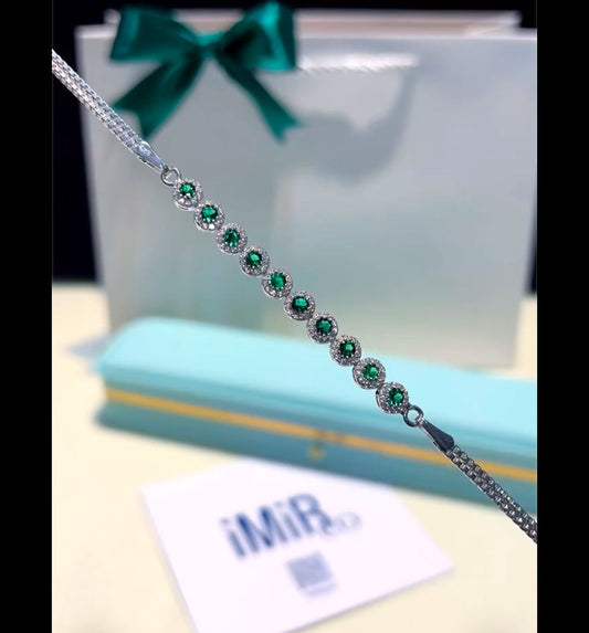 Green unique Bracelet